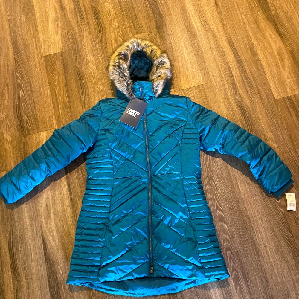 Lands’ End Women’s L Primaloft Coat